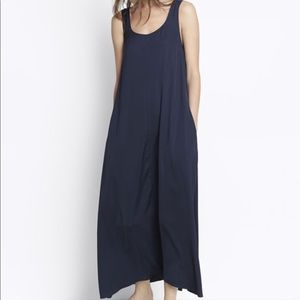 VINCE tank maxi dress coastal blue - M